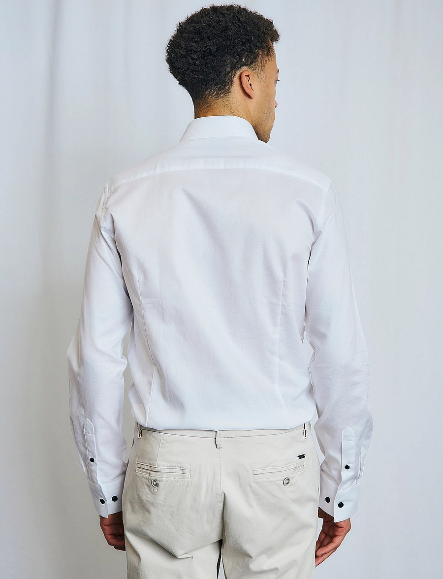 Bruun & Stengade - BS Zhang Slim Fit Shirt - white - 5