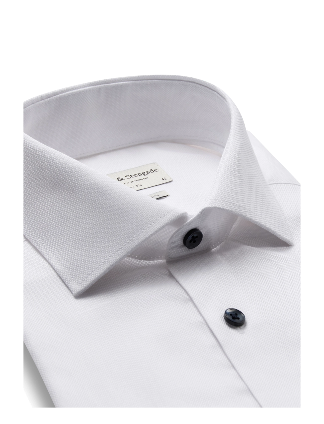 Bruun & Stengade - BS Zhang Slim Fit Shirt - white - 3