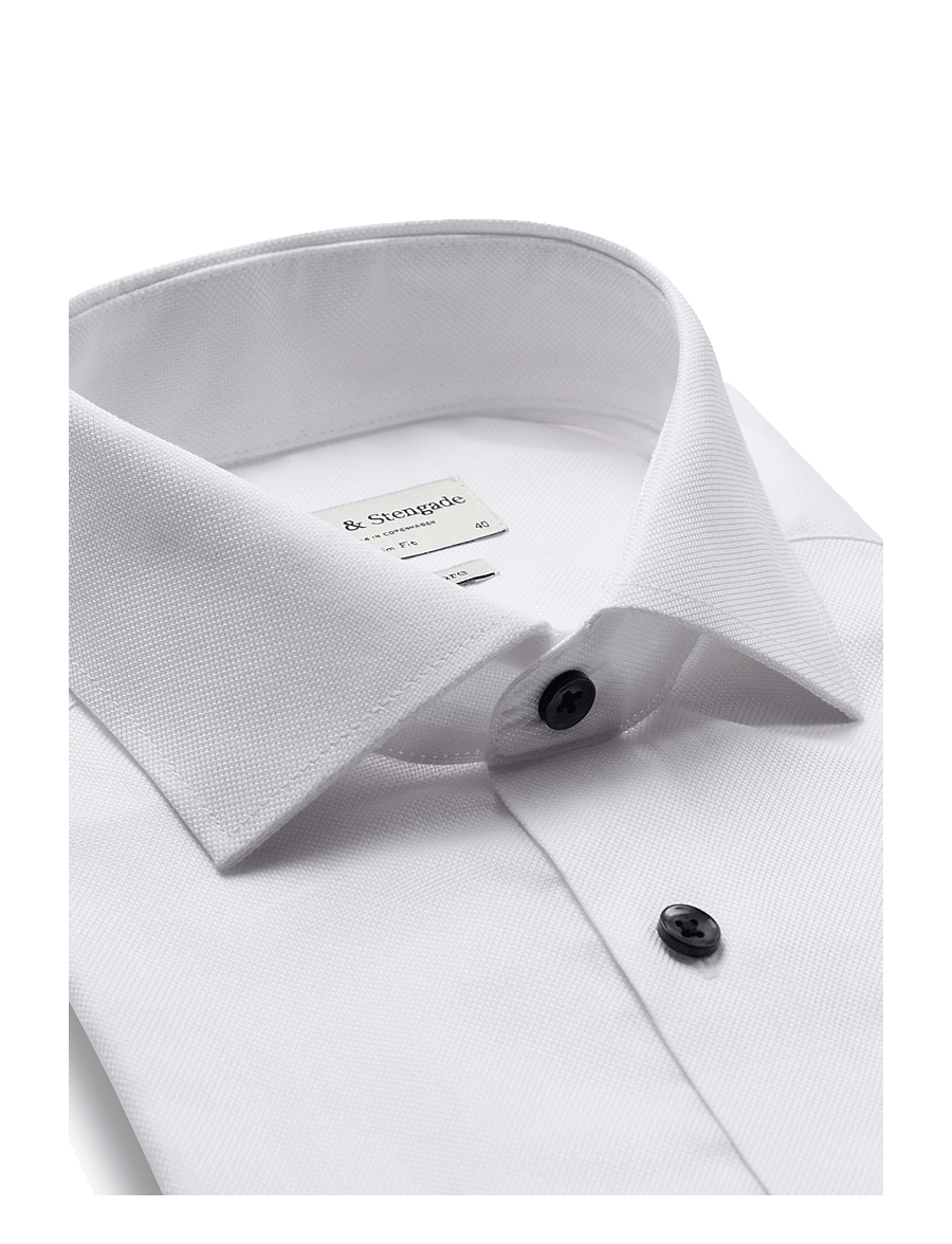 Bruun & Stengade - BS Zhang Slim Fit Shirt - white - 3