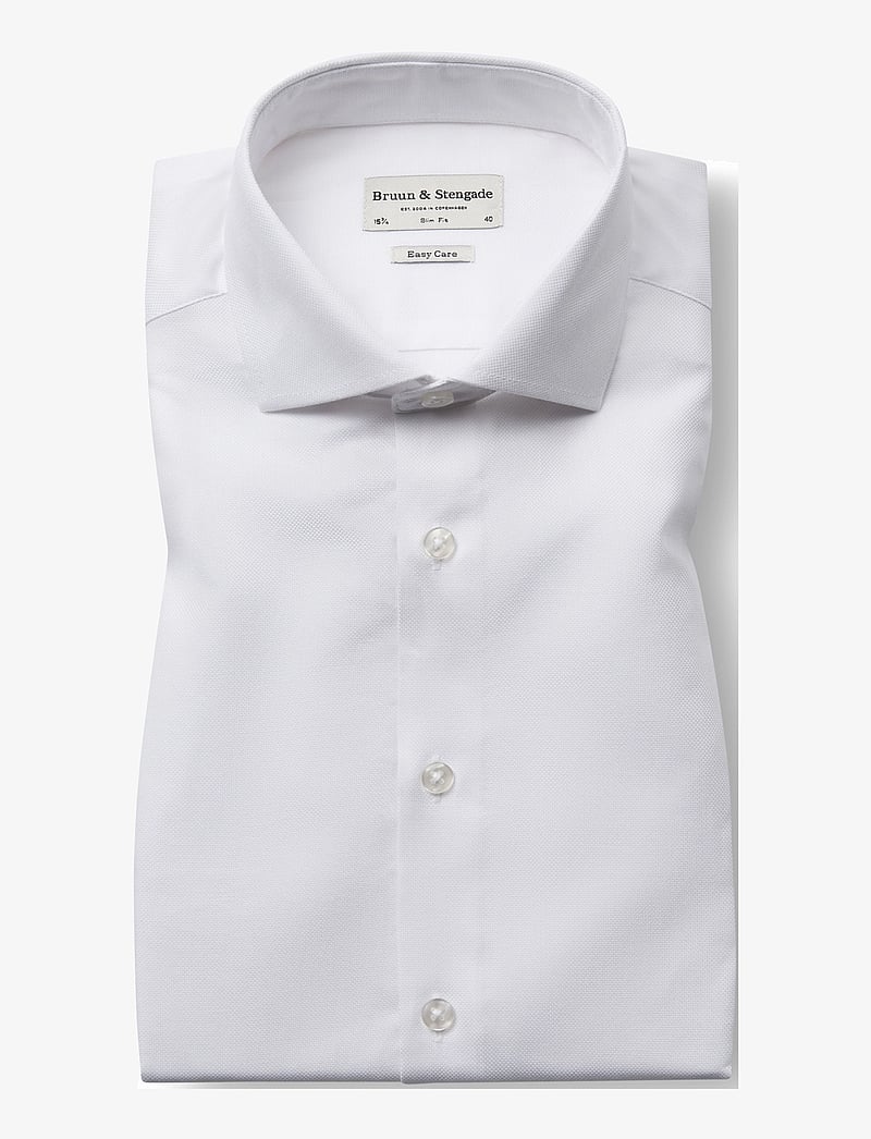 Bruun & Stengade - BS Lajovich Slim Fit Shirt - white - 1