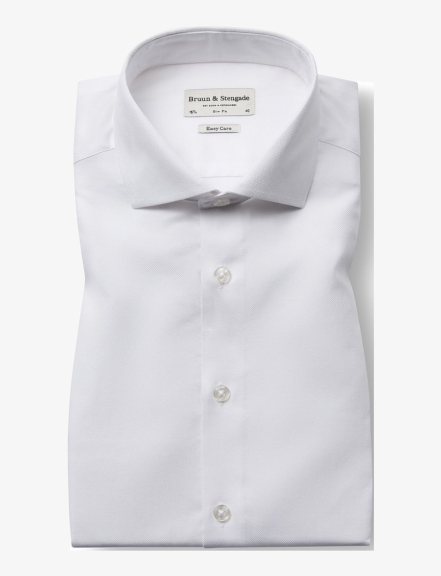 Bruun & Stengade - BS Lajovich Slim Fit Shirt - white - 1