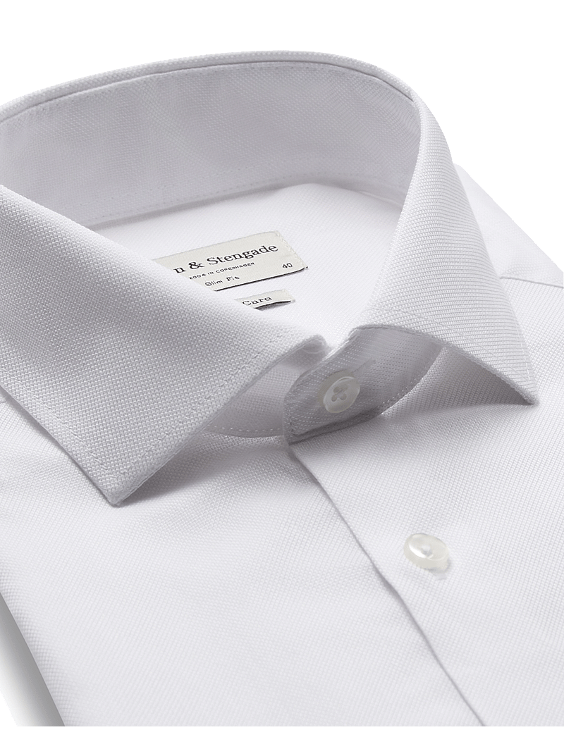 Bruun & Stengade - BS Lajovich Slim Fit Shirt - white - 2