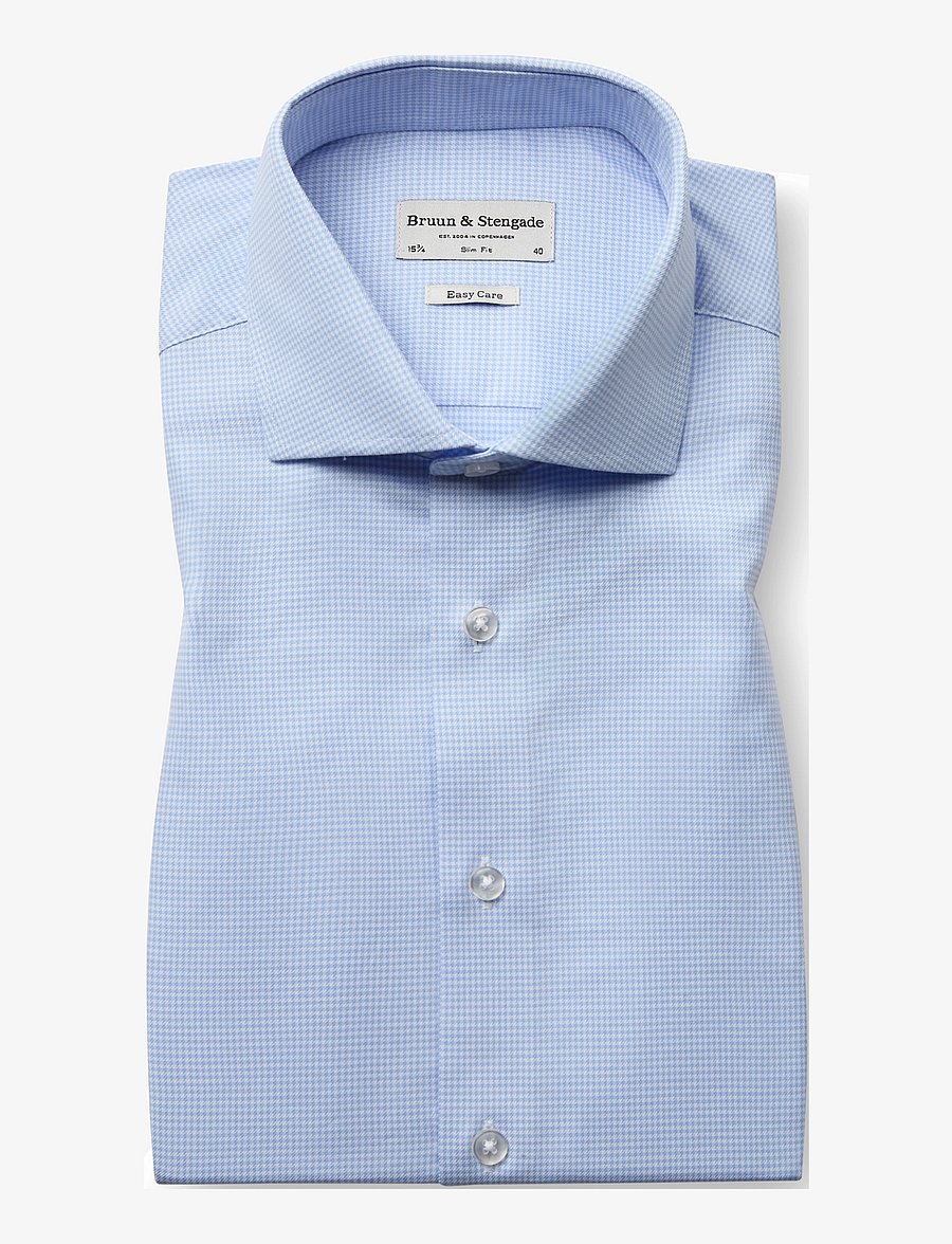 Bruun & Stengade - BS Aliassime Slim Fit Shirt - light blue - 1