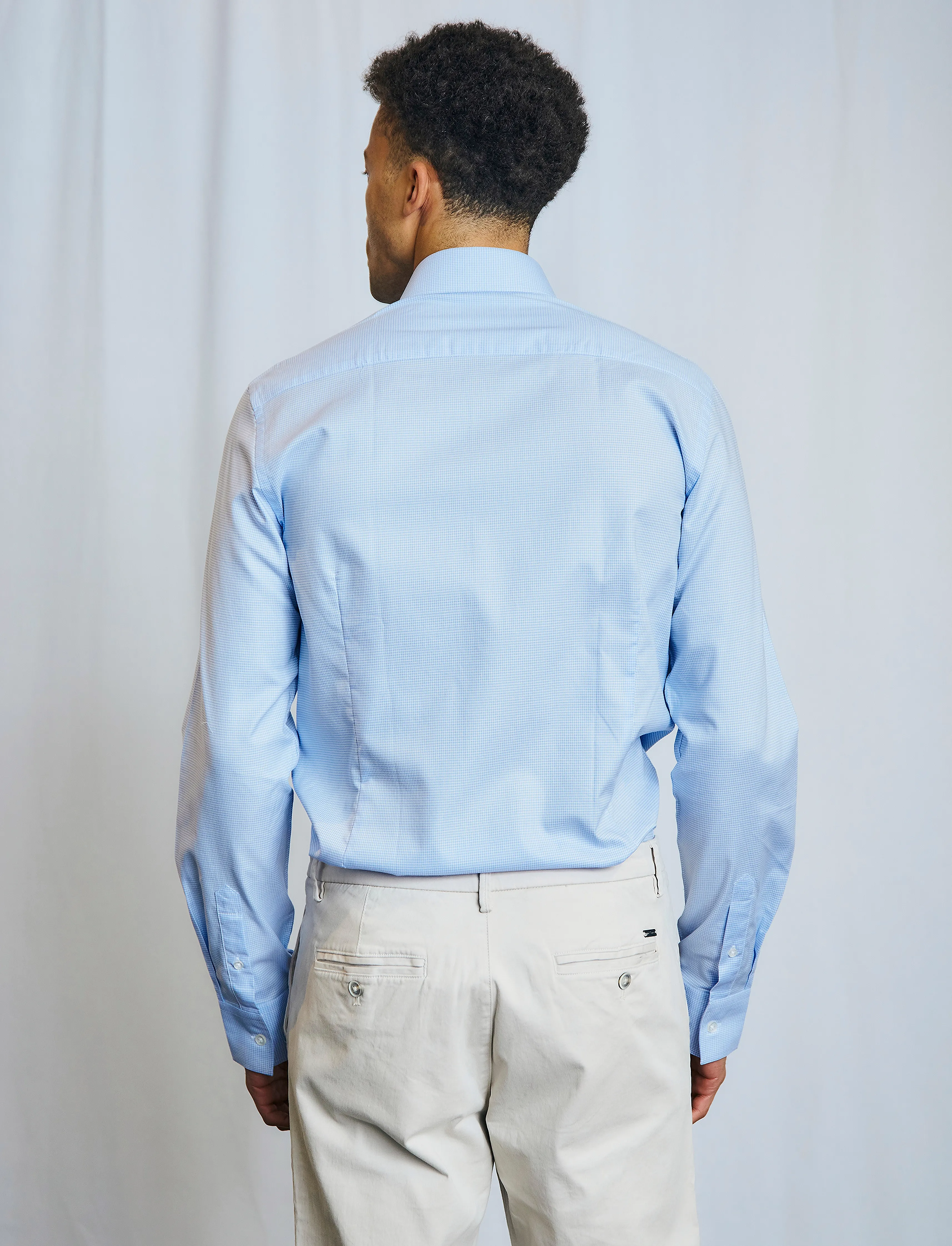 Bruun & Stengade - BS Aliassime Slim Fit Shirt - light blue - 5