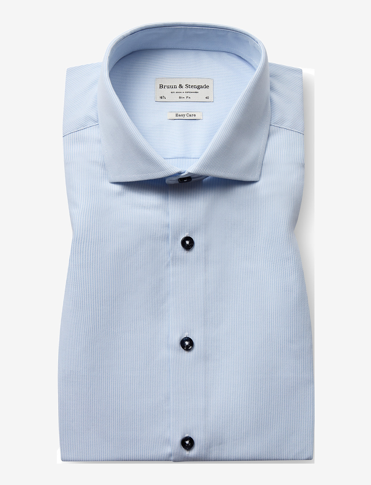 Bruun & Stengade - BS Minaur Slim Fit Shirt - light blue/white - 1