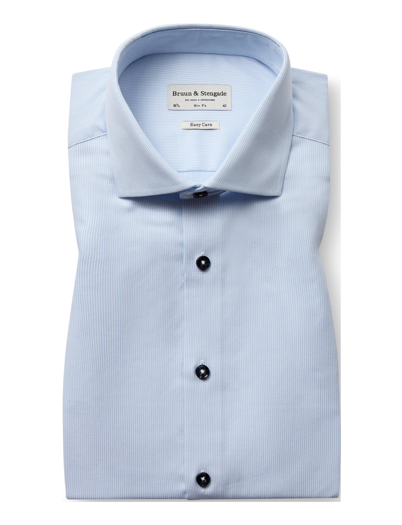 Bruun & Stengade - BS Minaur Slim Fit Shirt - light blue/white - 1