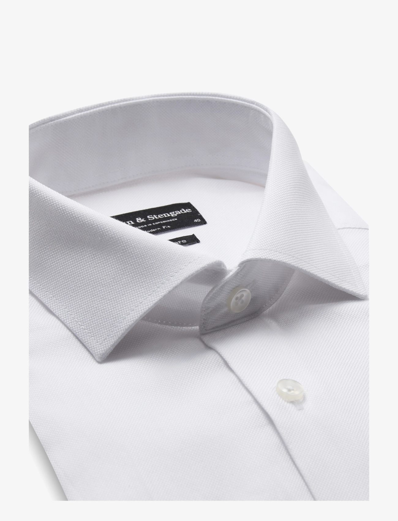 Bruun & Stengade - BS Hanfmann Modern Fit Shirt - white - 2