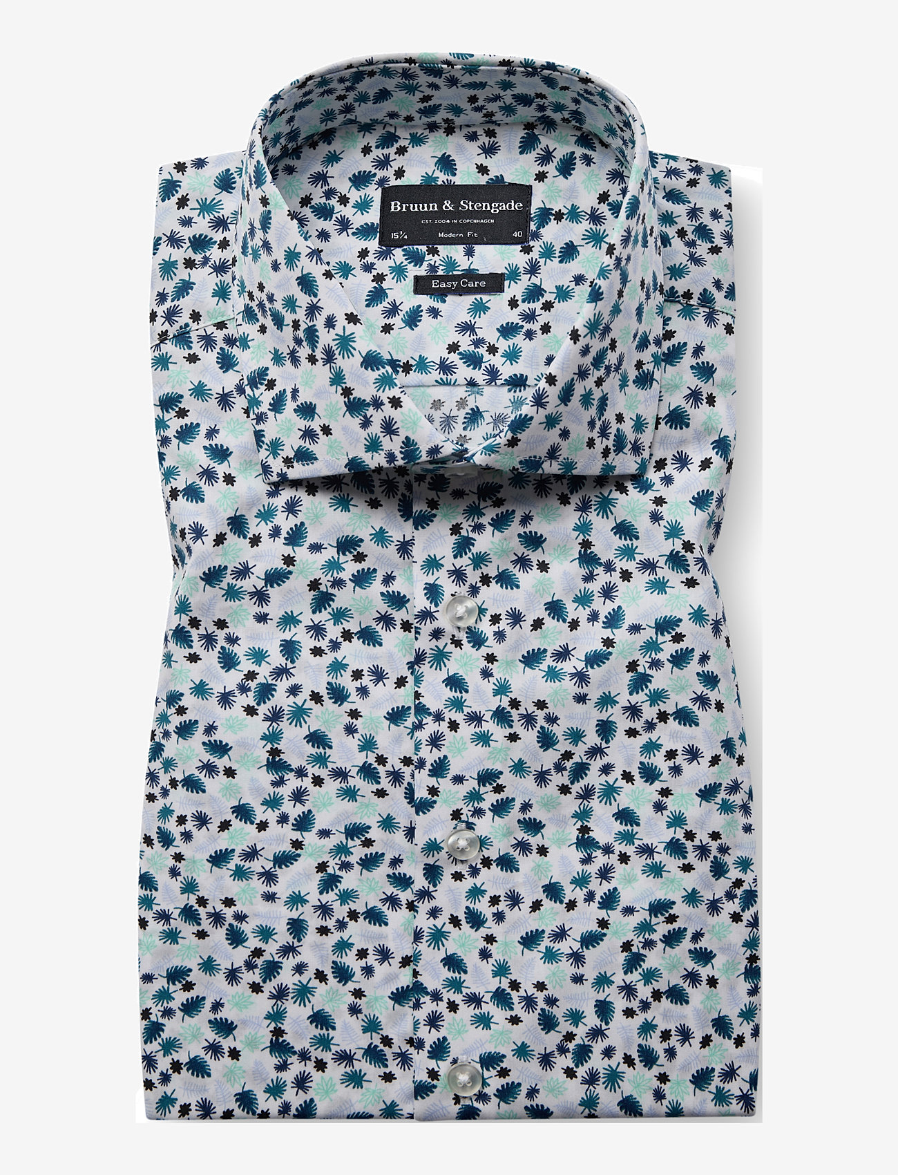 Bruun & Stengade - BS Karatsev Modern Fit Shirt - formelle hemden - green - 2