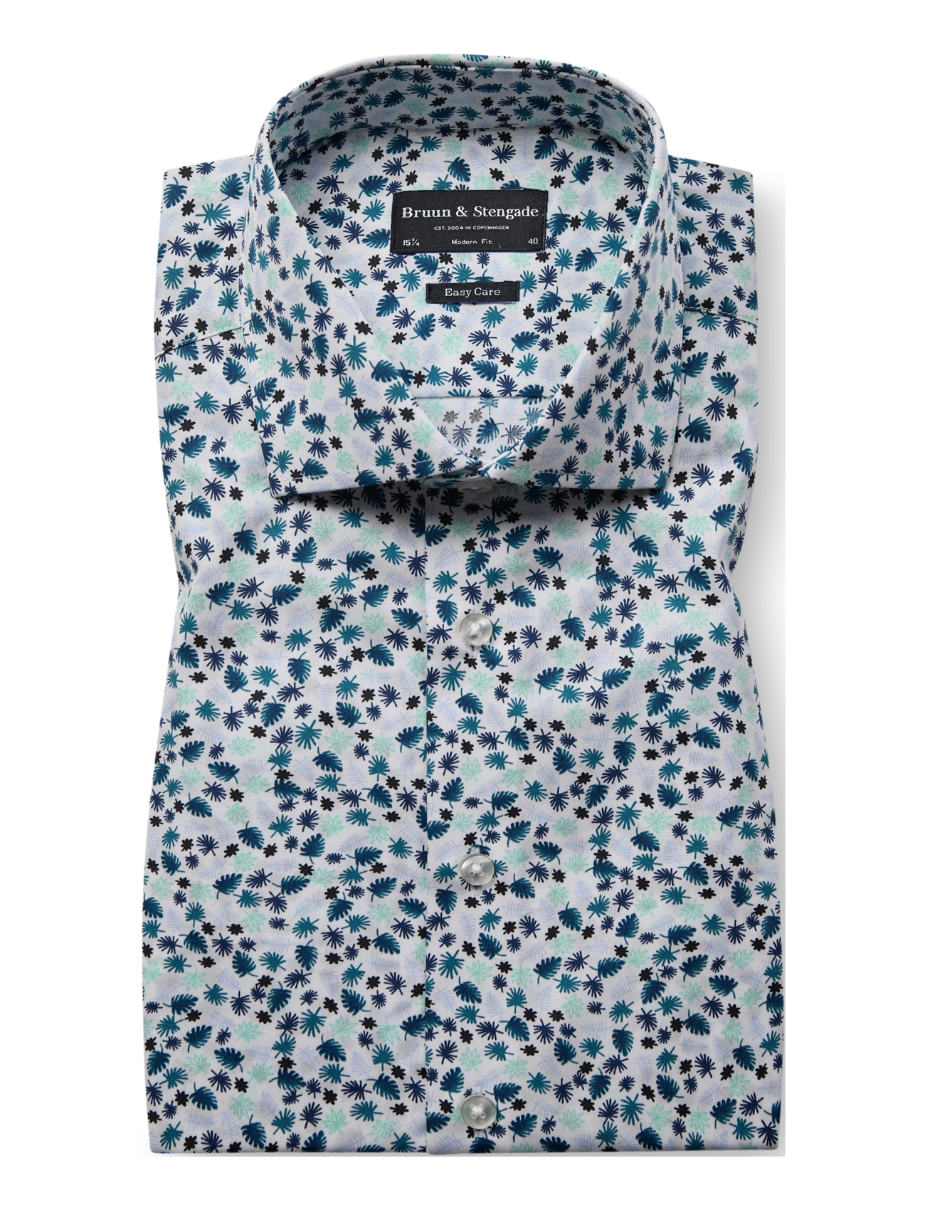 Bruun & Stengade - BS Karatsev Modern Fit Shirt - green - 2