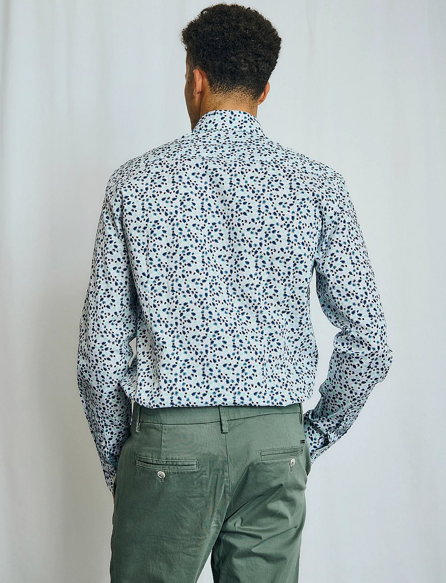 Bruun & Stengade - BS Karatsev Modern Fit Shirt - green - 4