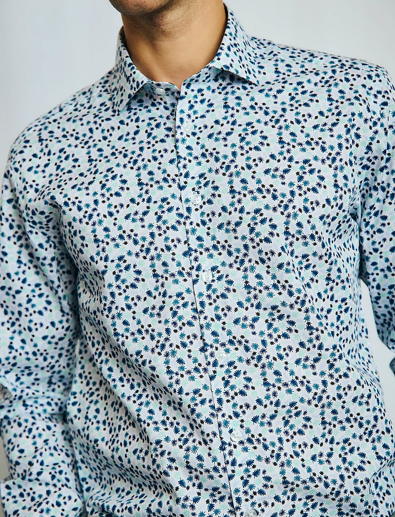 Bruun & Stengade - BS Karatsev Modern Fit Shirt - formelle hemden - green - 5