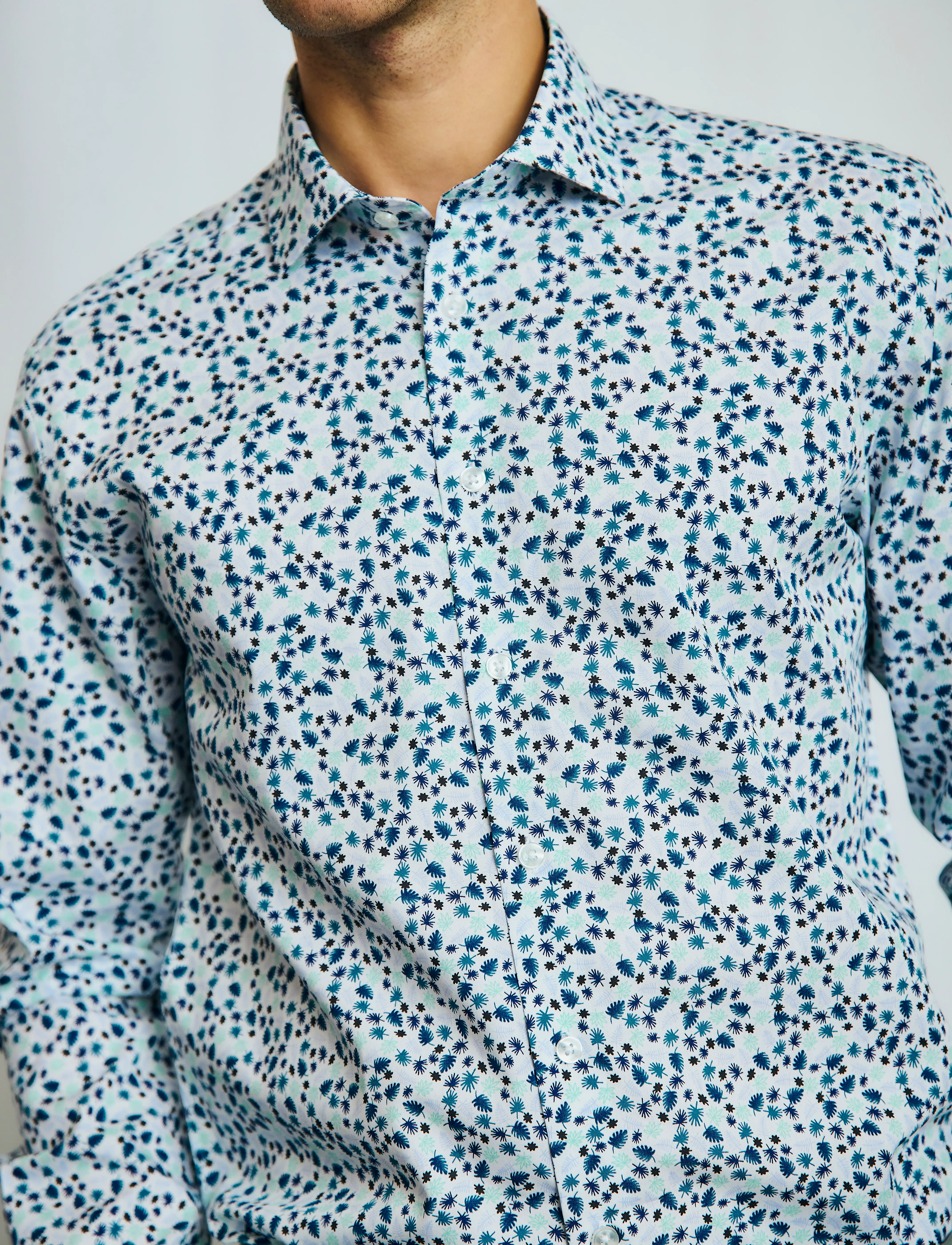 Bruun & Stengade - BS Karatsev Modern Fit Shirt - green - 5
