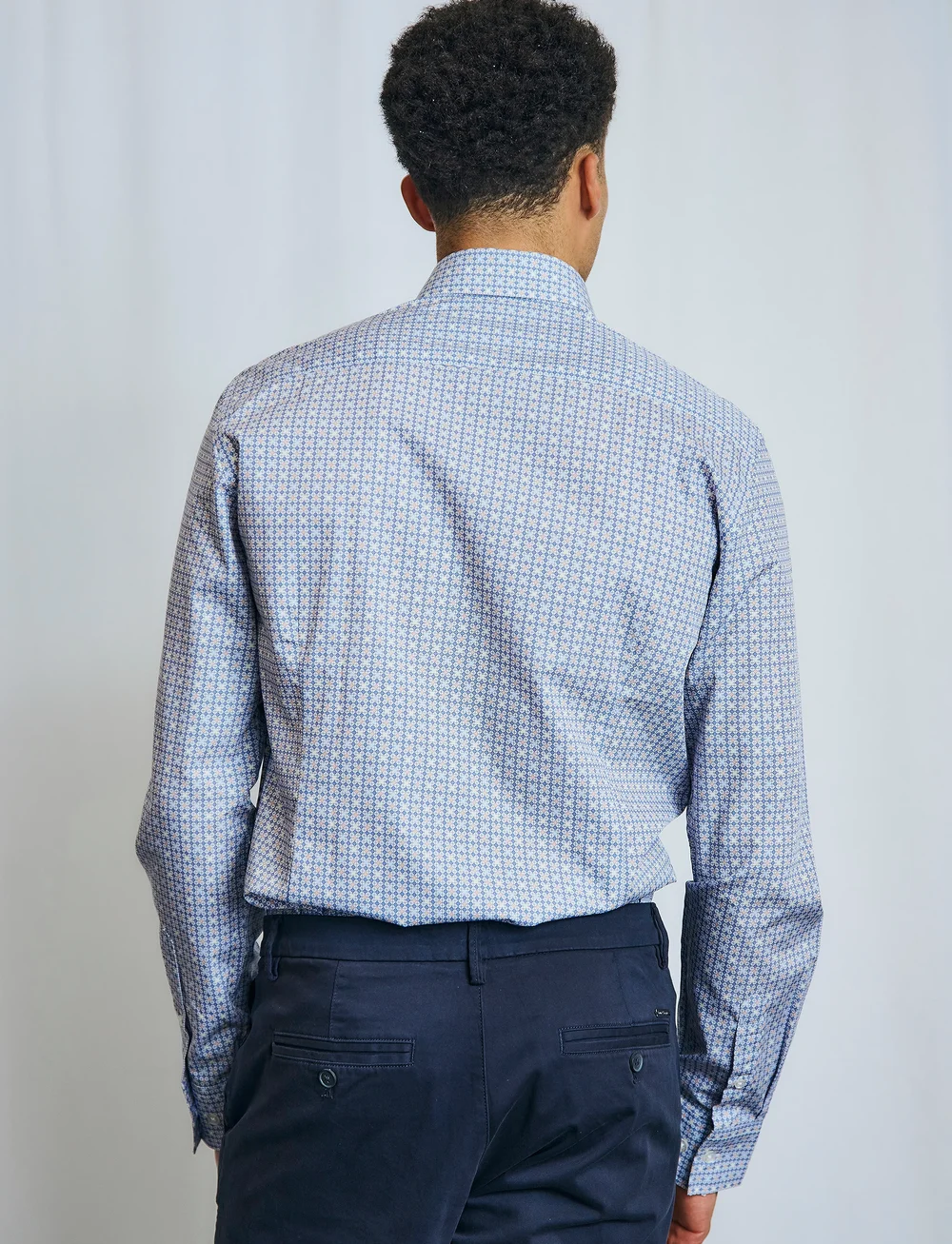 Bruun & Stengade - BS Djere Modern Fit Shirt - formelle skjorter - blue - 5