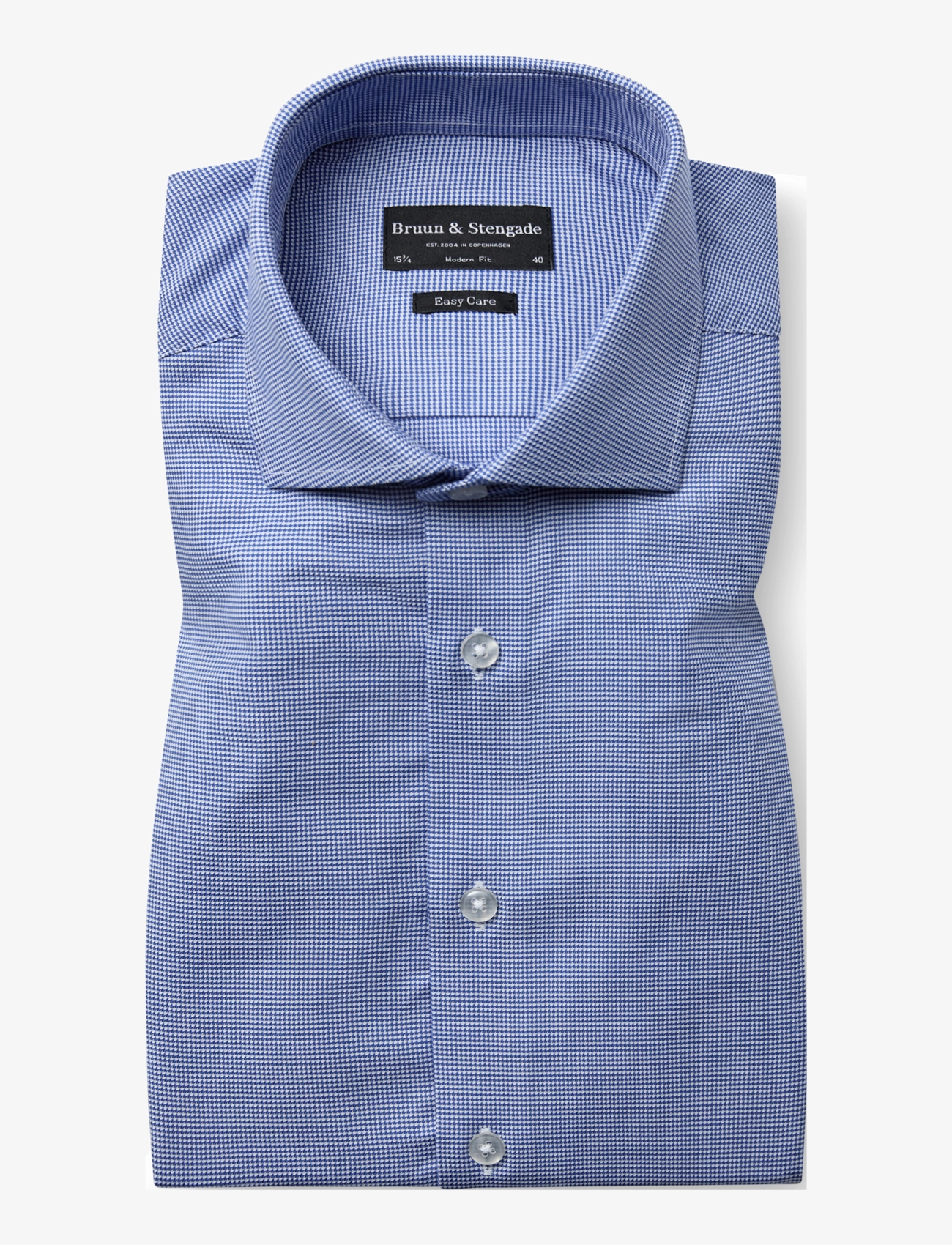 Bruun & Stengade - BS Struff Modern Fit Shirt - dark blue - 1