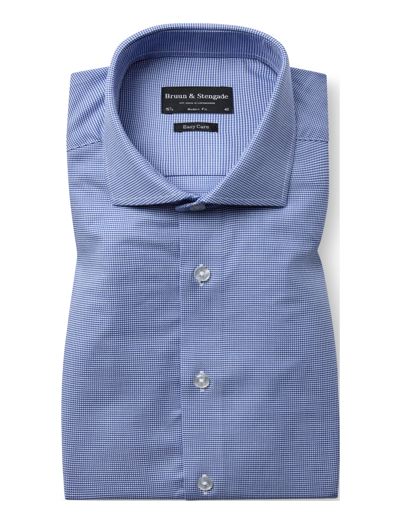 Bruun & Stengade - BS Struff Modern Fit Shirt - dark blue - 2