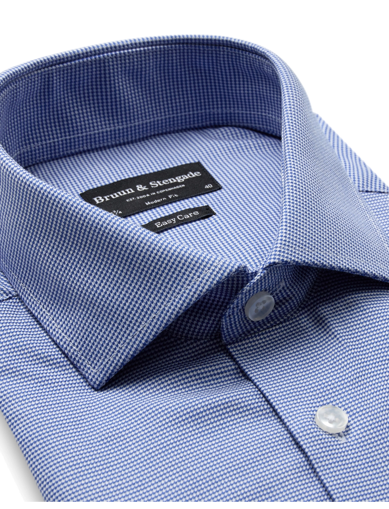 Bruun & Stengade - BS Struff Modern Fit Shirt - dark blue - 3