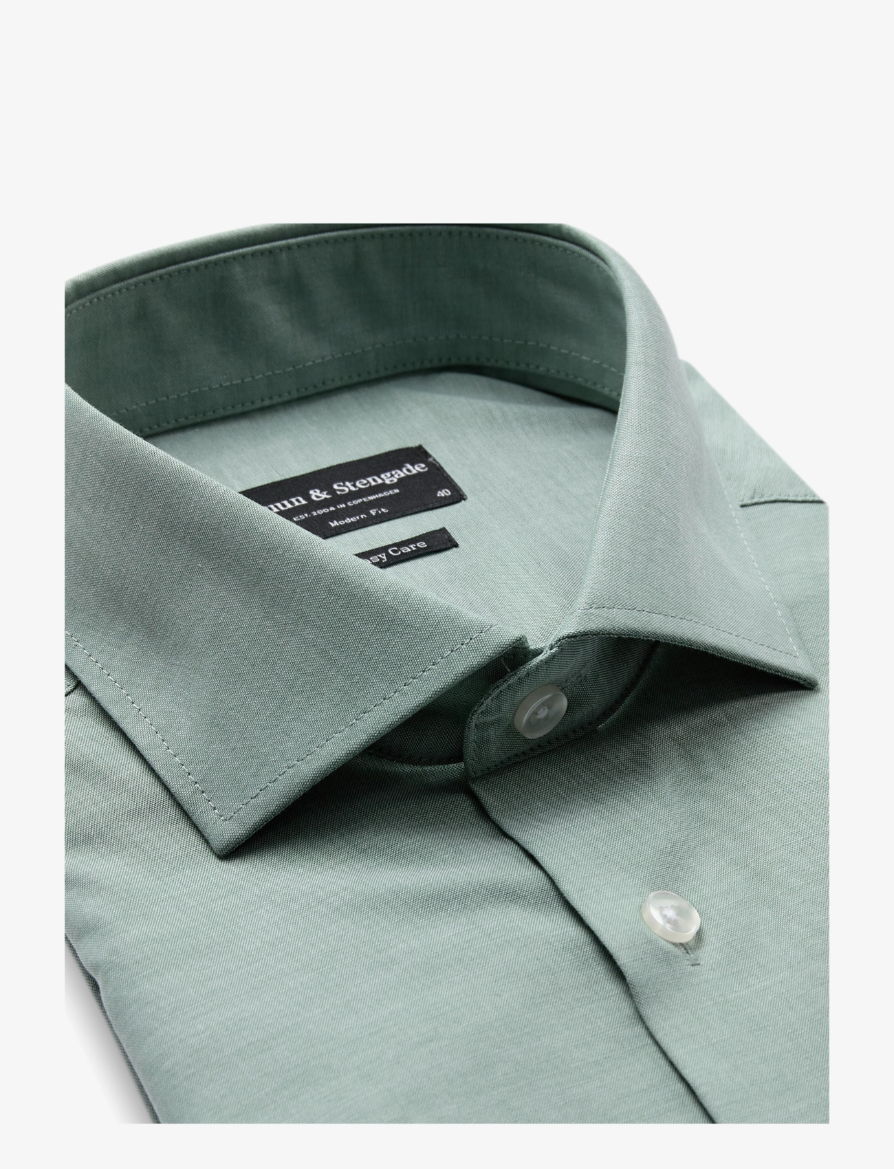 Bruun & Stengade - BS Shelton Modern Fit Shirt - green - 2