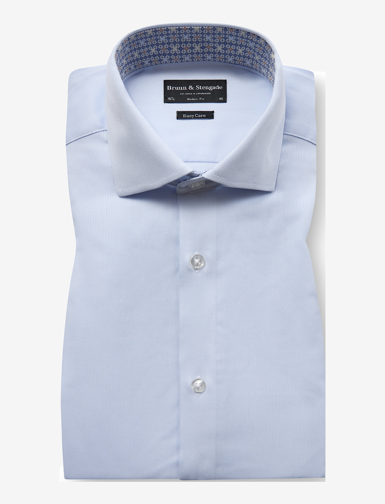 Bruun & Stengade - BS Ruud Modern Fit Shirt - light blue/white - 1