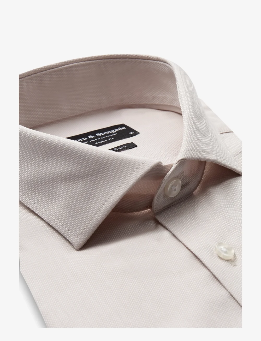 Bruun & Stengade - BS Tsitsipas Modern Fit Shirt - formelle skjorter - sand - 2