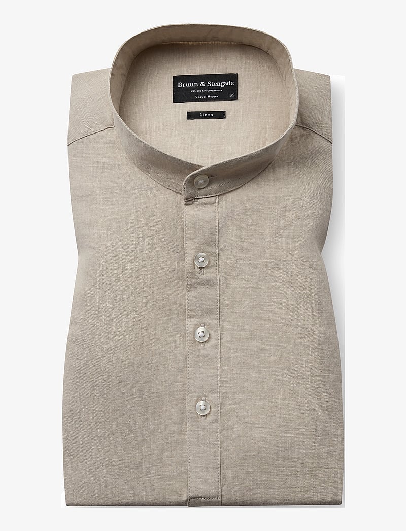 Bruun & Stengade - BS Crawford Casual Modern Fit Shirt - lininiai marškiniai - kit - 1