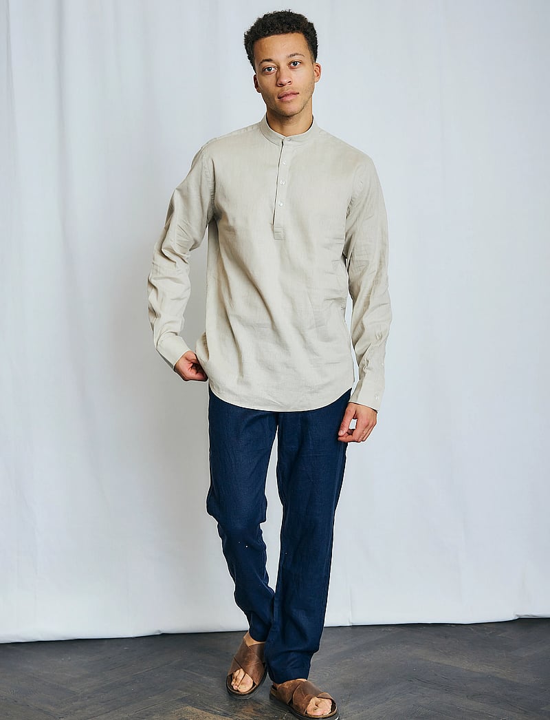 Bruun & Stengade - BS Crawford Casual Modern Fit Shirt - lininiai marškiniai - kit - 3