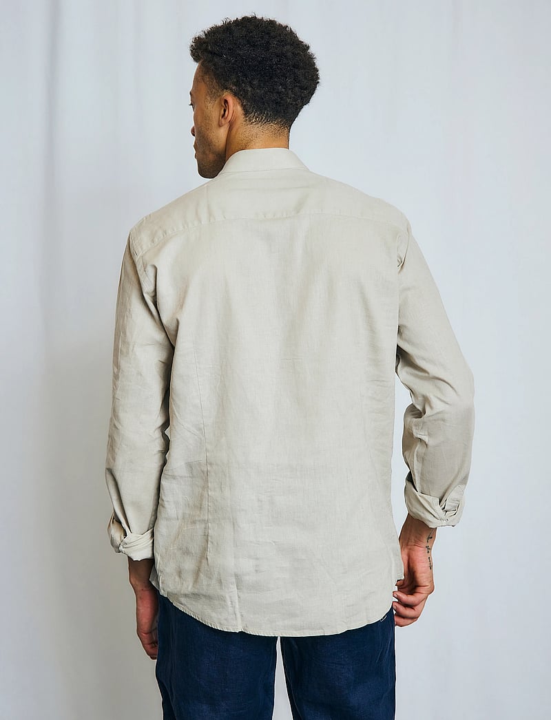 Bruun & Stengade - BS Crawford Casual Modern Fit Shirt - lininiai marškiniai - kit - 4