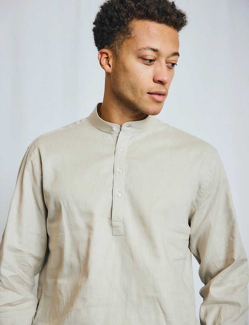 Bruun & Stengade - BS Crawford Casual Modern Fit Shirt - lininiai marškiniai - kit - 5
