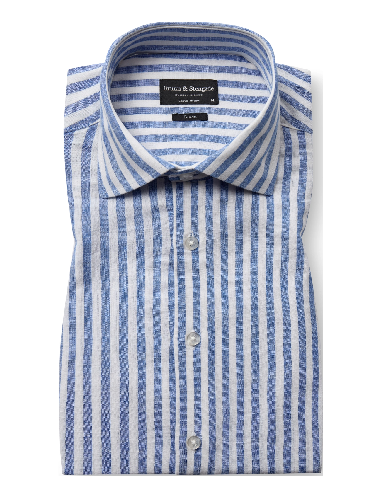 Bruun & Stengade - BS O'Sullivan Casual Modern Fit Shirt - blue/white - 2