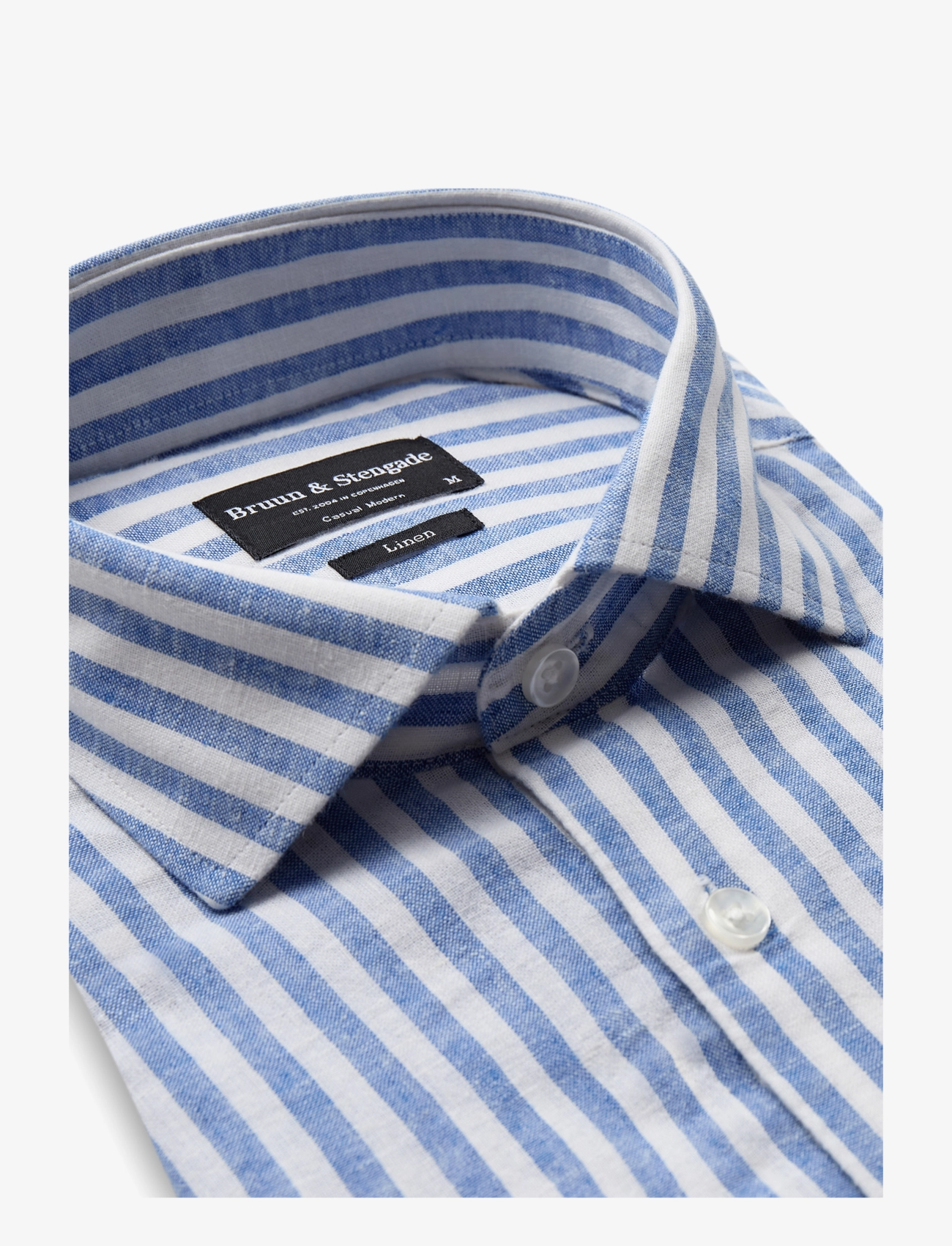 Bruun & Stengade - BS O'Sullivan Casual Modern Fit Shirt - blue/white - 3