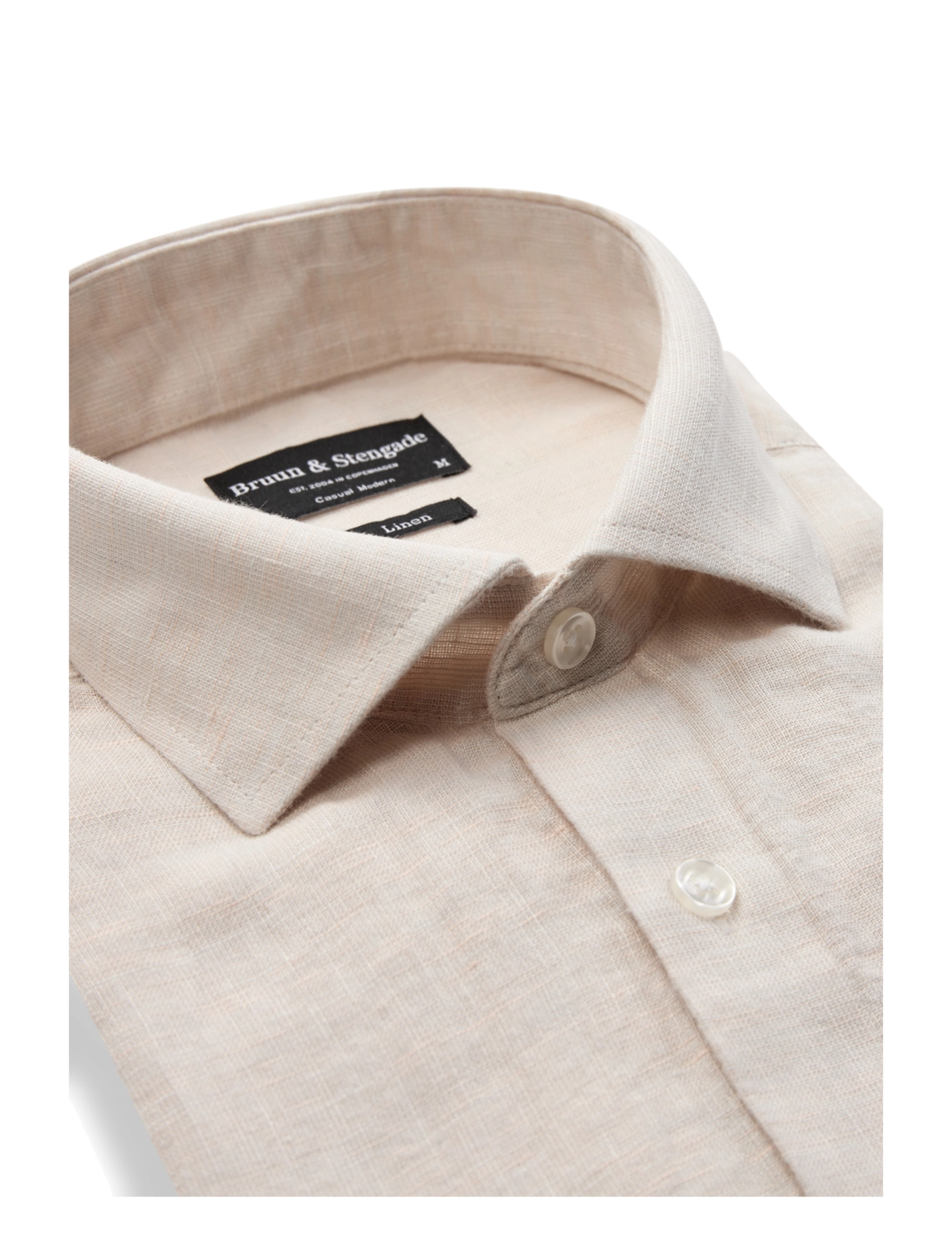 Bruun & Stengade - BS Antonelli Casual Modern Fit Shirt - chemises de lin - kit - 1