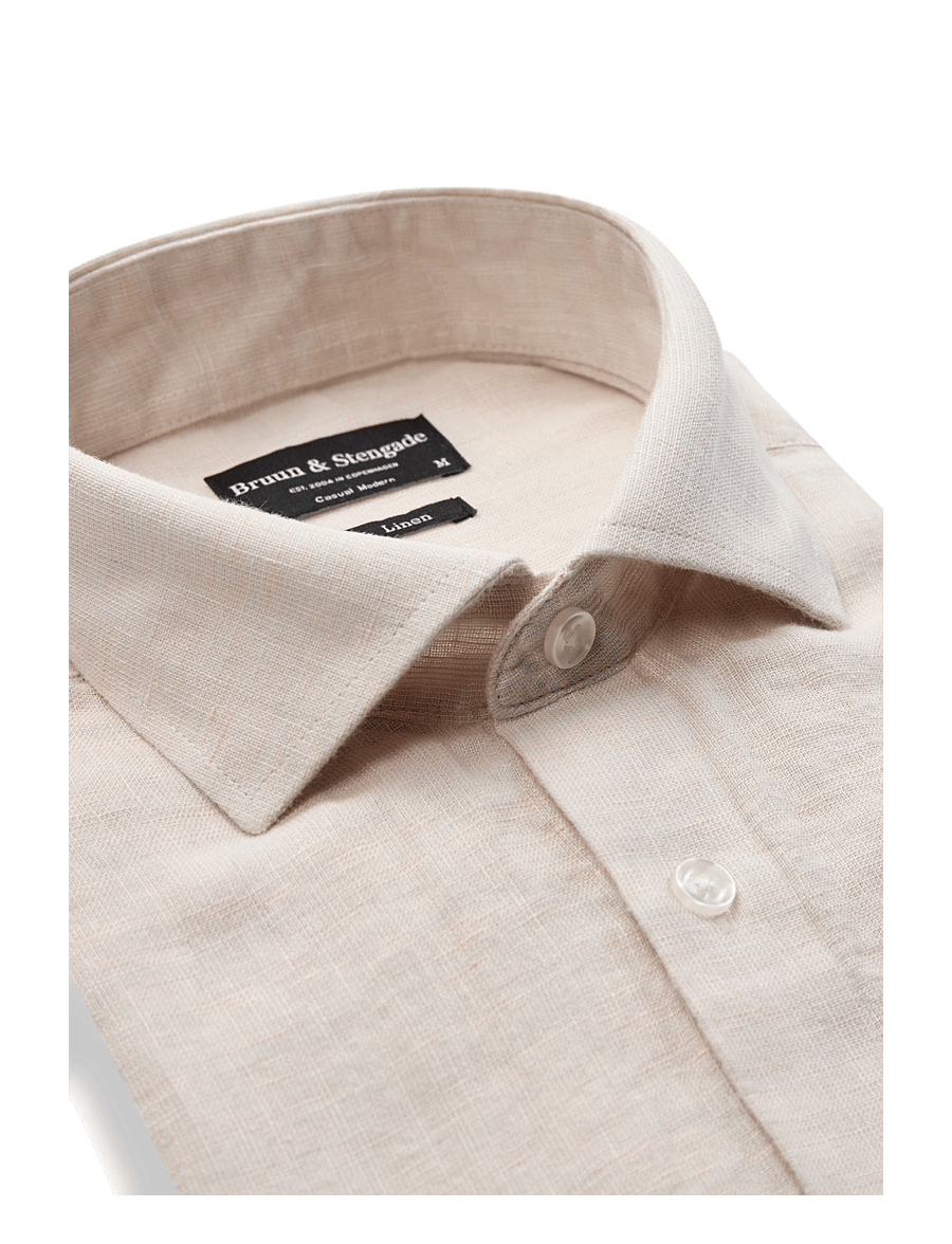 Bruun & Stengade - BS Antonelli Casual Modern Fit Shirt - chemises de lin - kit - 1