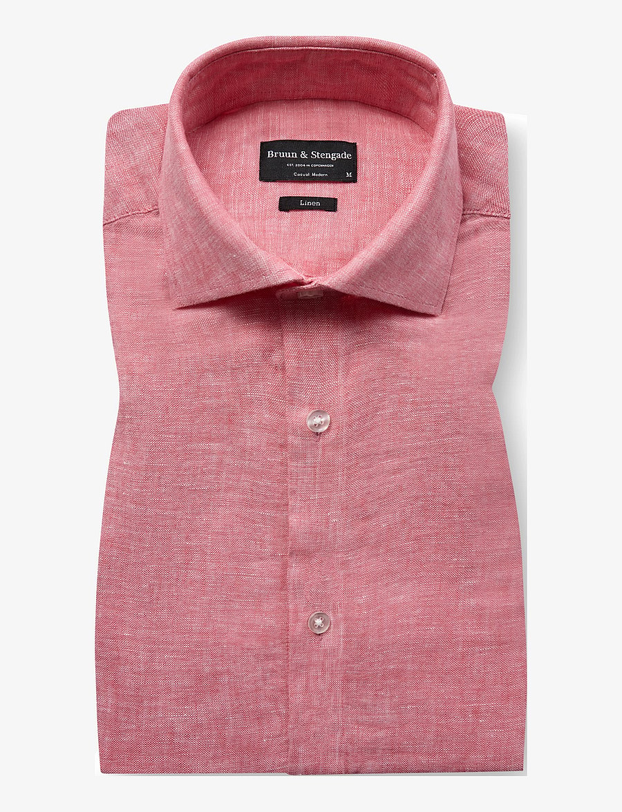 Bruun & Stengade - BS Antonelli Casual Modern Fit Shirt - pink - 1