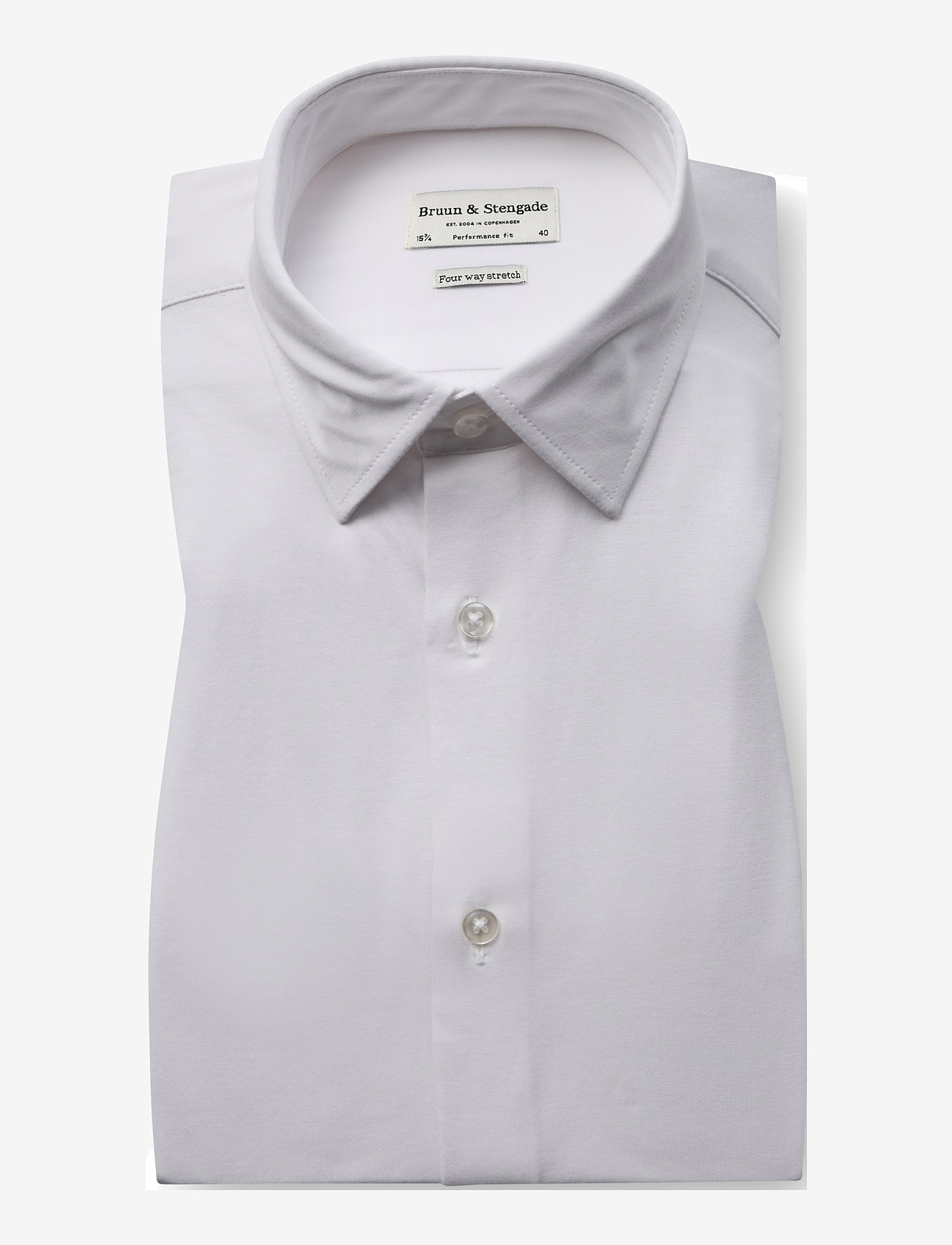 Bruun & Stengade - BS Nava Performance Fit Shirt - white - 2