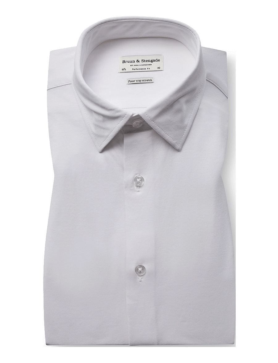 Bruun & Stengade - BS Nava Performance Fit Shirt - white - 2