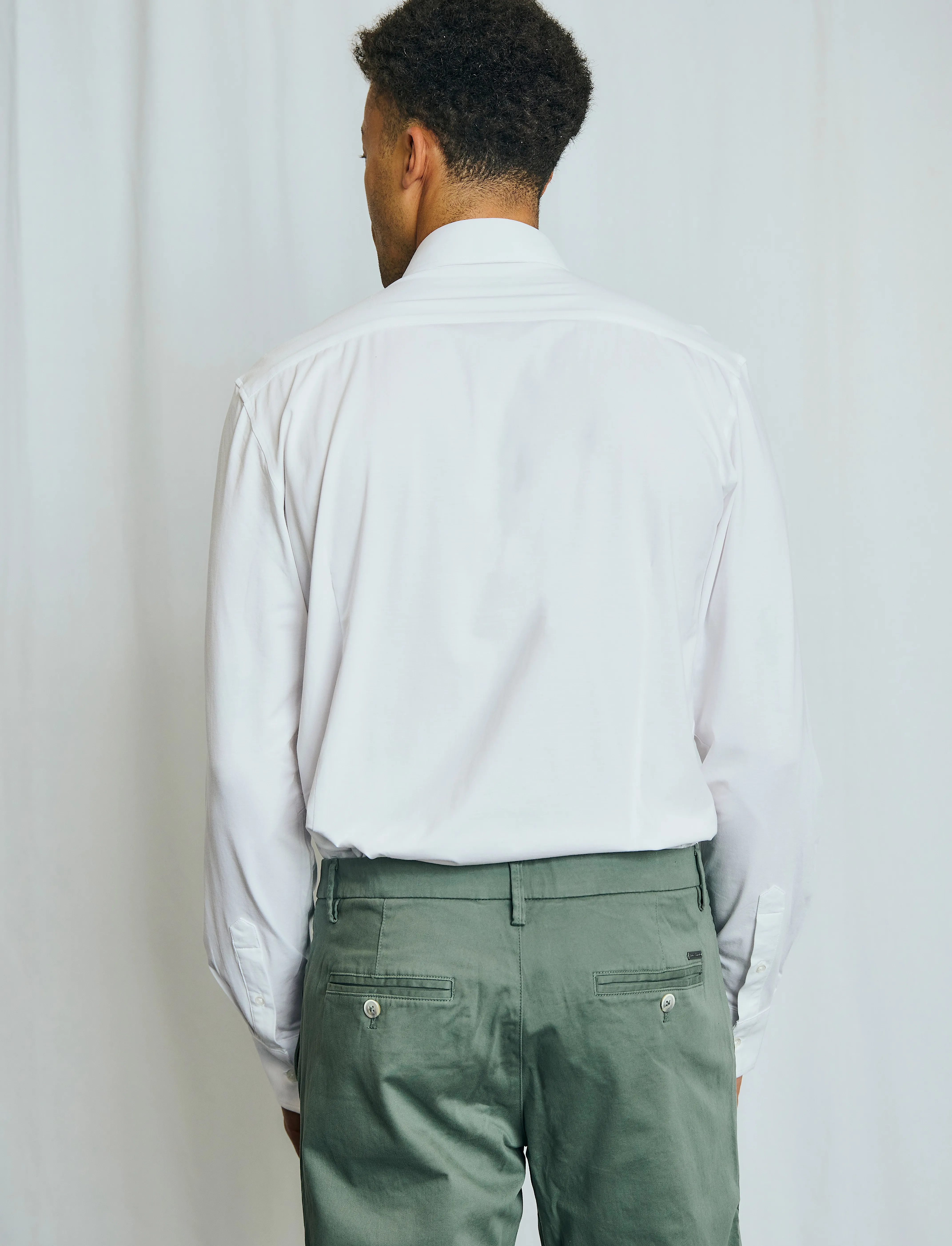 Bruun & Stengade - BS Nava Performance Fit Shirt - white - 5