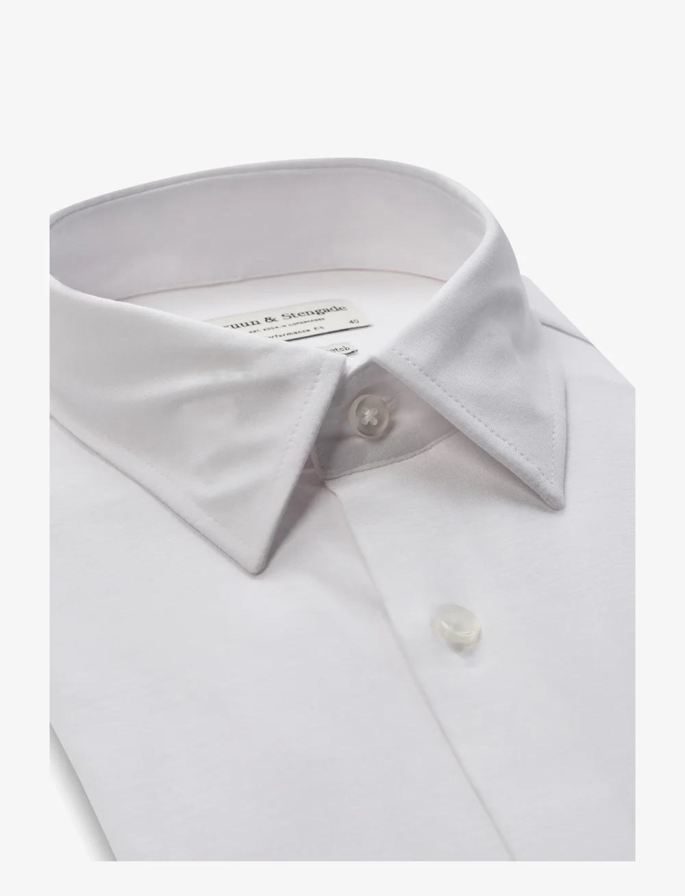 Bruun & Stengade - BS Nava Performance Fit Shirt - formelle hemden - white - 3