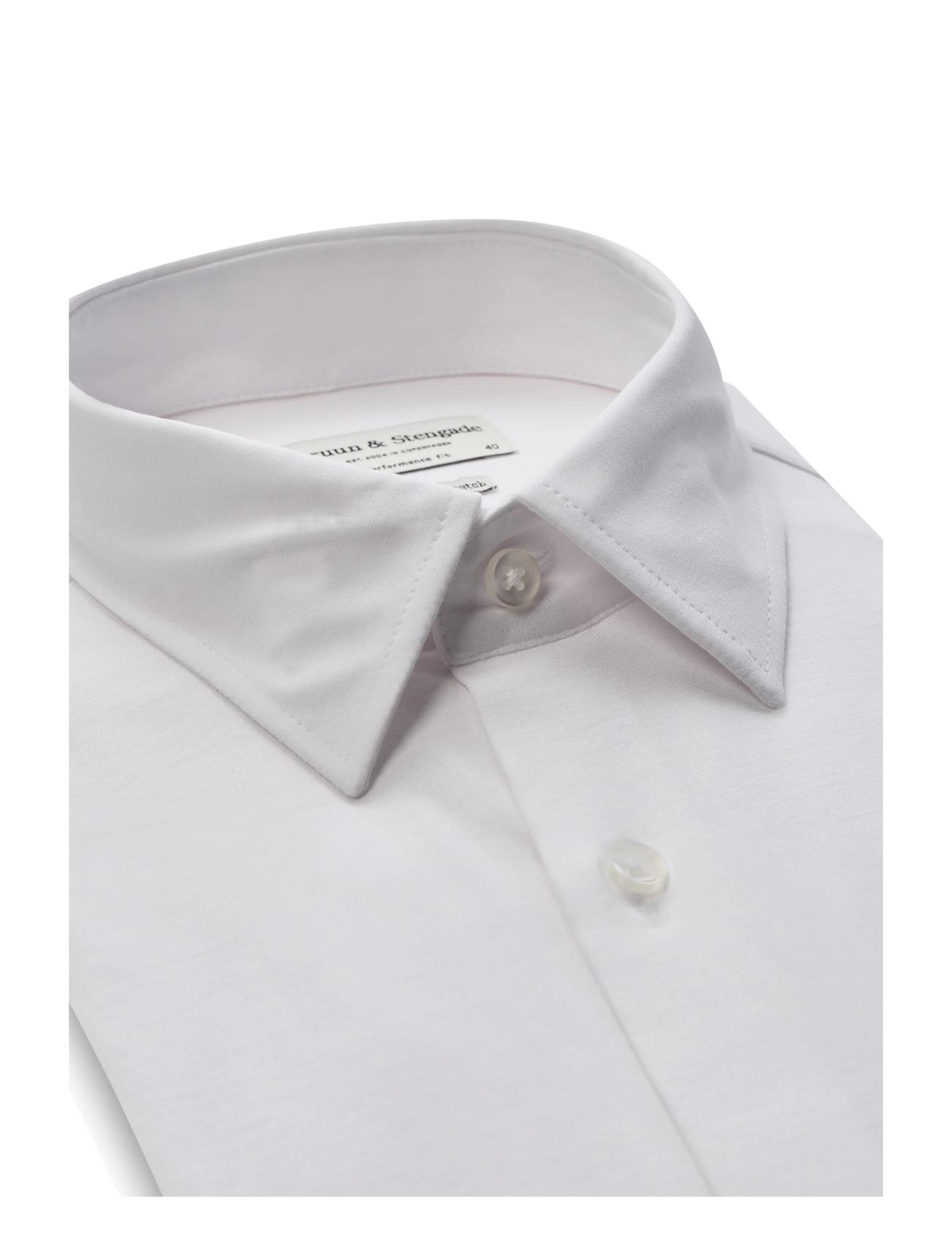 Bruun & Stengade - BS Nava Performance Fit Shirt - white - 3