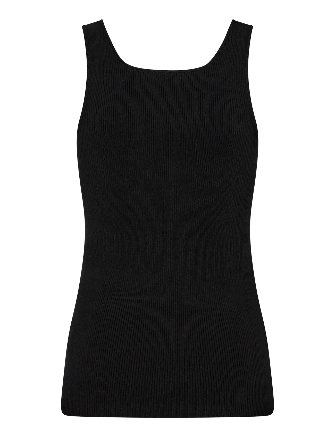 Bruun & Stengade - BS Heli Regular Fit Top - Ärmellose tops - black - 2