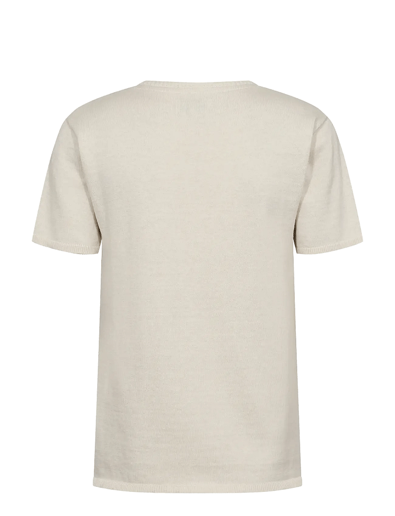 Bruun & Stengade - BS Tekla Regular Fit T-Shirt - t-shirts - off white - 2