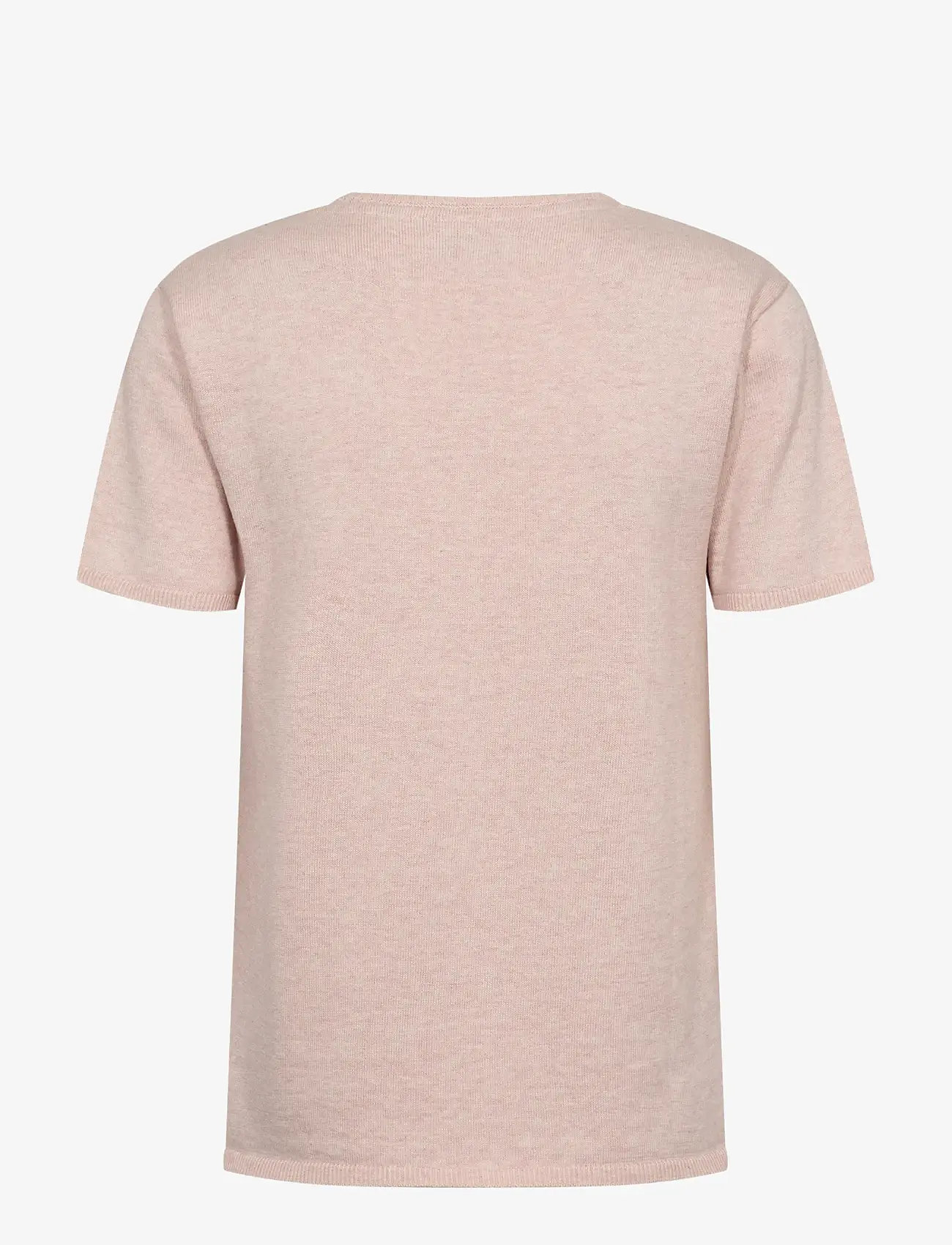 Bruun & Stengade - BS Tekla Regular Fit T-Shirt - t-särgid - rose - 3