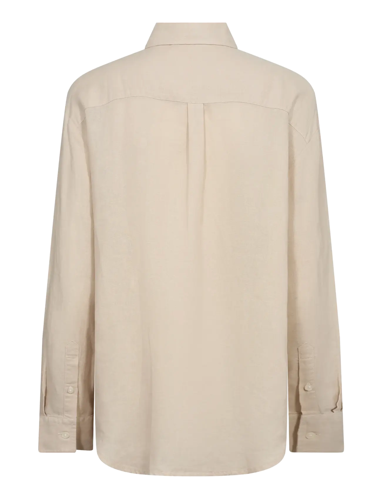 Bruun & Stengade - BS Aglaia Regular Fit Shirt - linen shirts - sand - 3