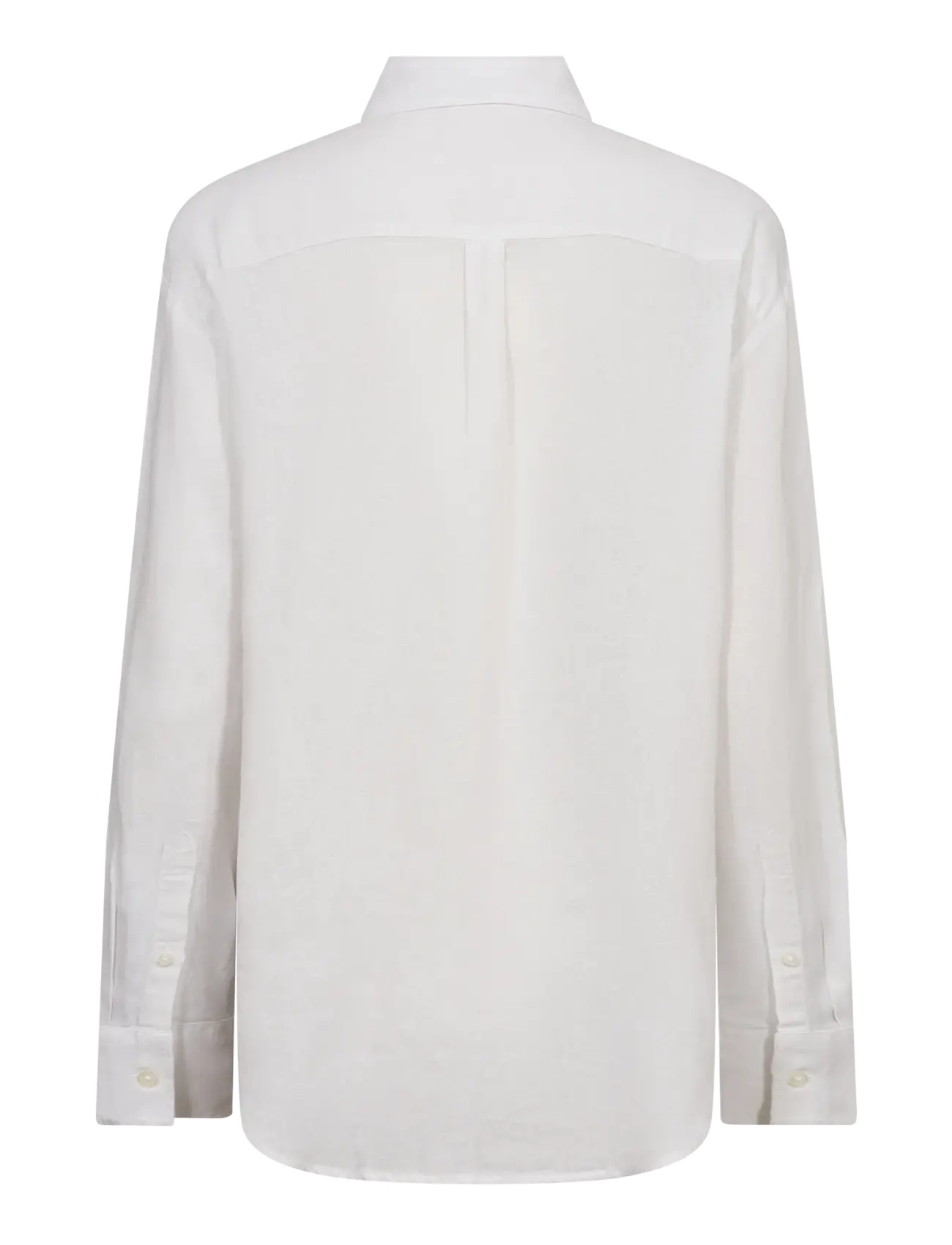 Bruun & Stengade - BS Aglaia Regular Fit Shirt - leinenhemden - white - 2