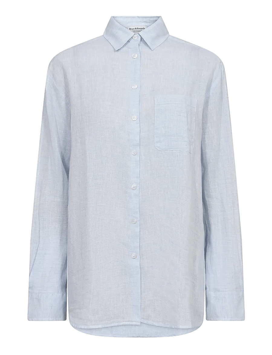 Bruun & Stengade - BS Aglaia Regular Fit Shirt - sky - 1
