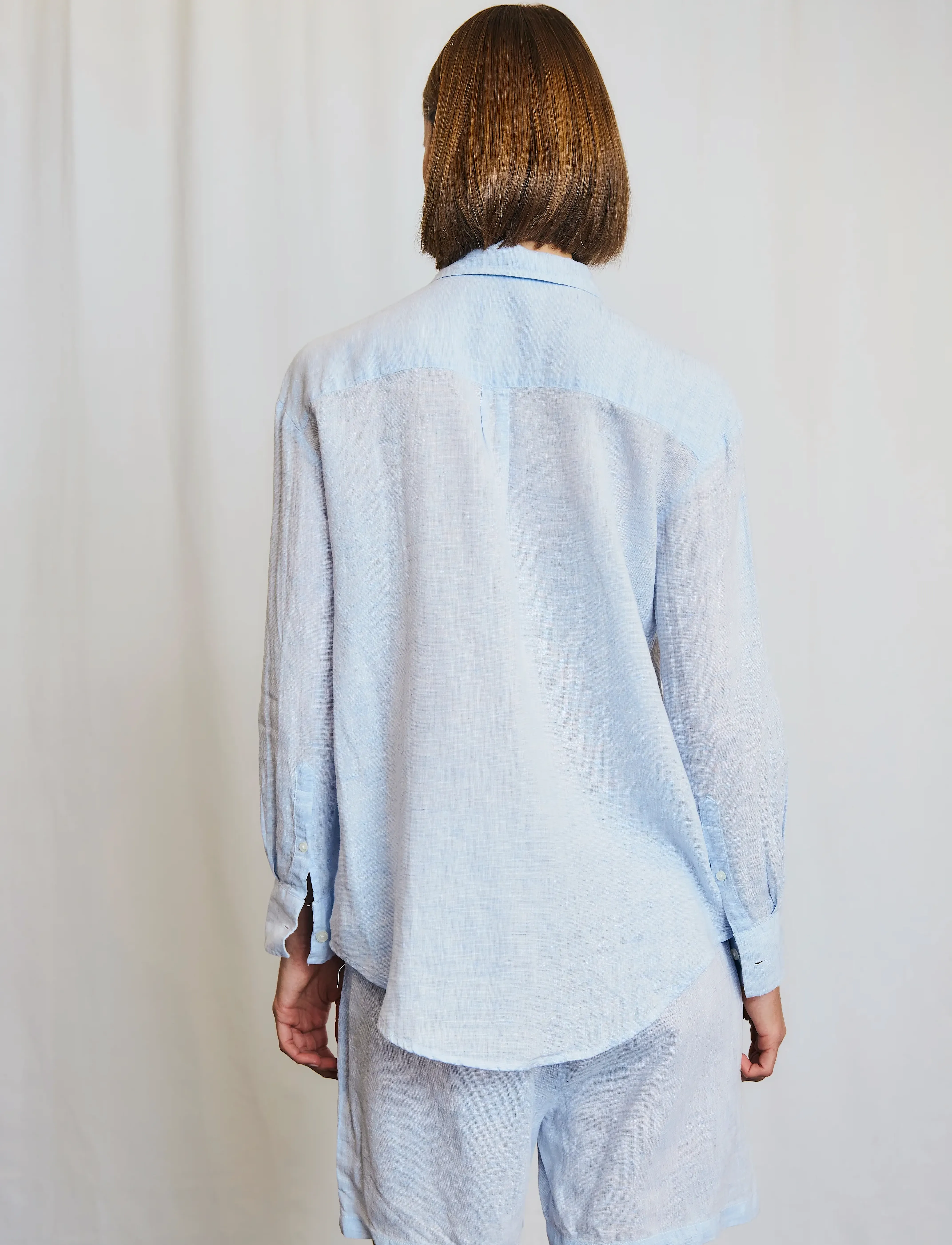 Bruun & Stengade - BS Aglaia Regular Fit Shirt - sky - 4