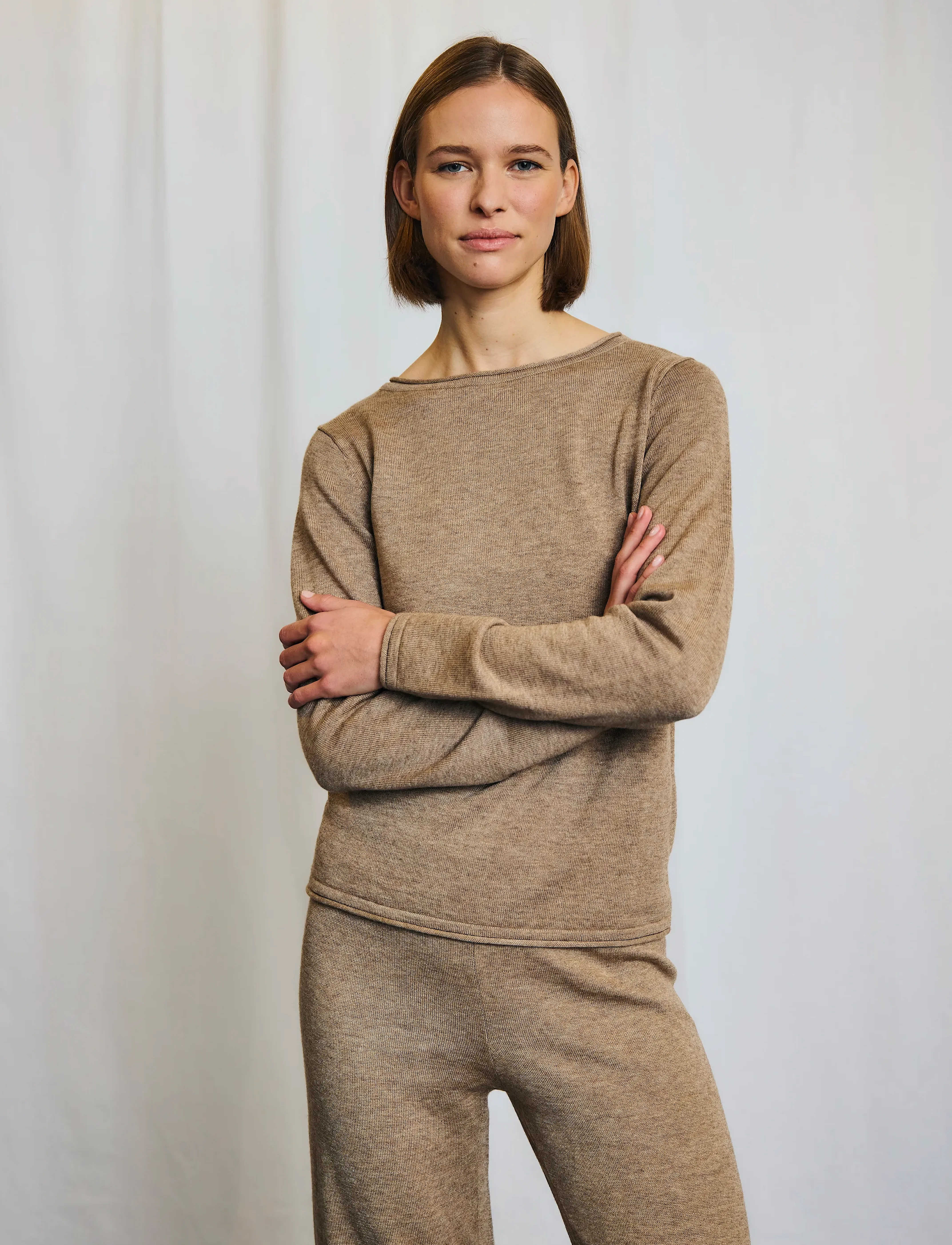 Bruun & Stengade - BS Ophelia Regular Fit Knitwear - brown - 3