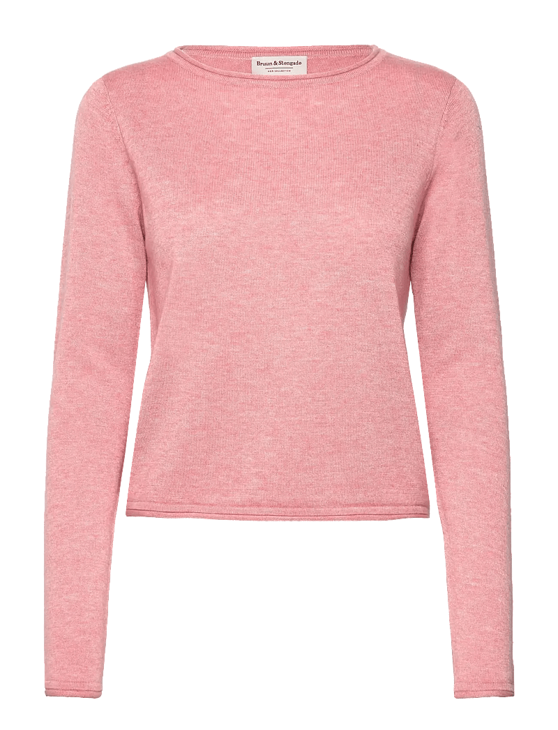 Bruun & Stengade - BS Ophelia Regular Fit Knitwear - jumpers - dusty pink - 0