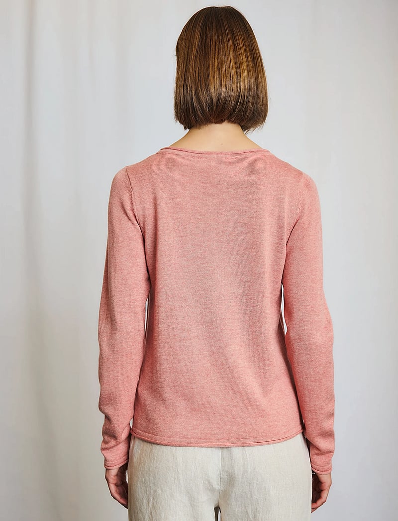 Bruun & Stengade - BS Ophelia Regular Fit Knitwear - jumpers - dusty pink - 4