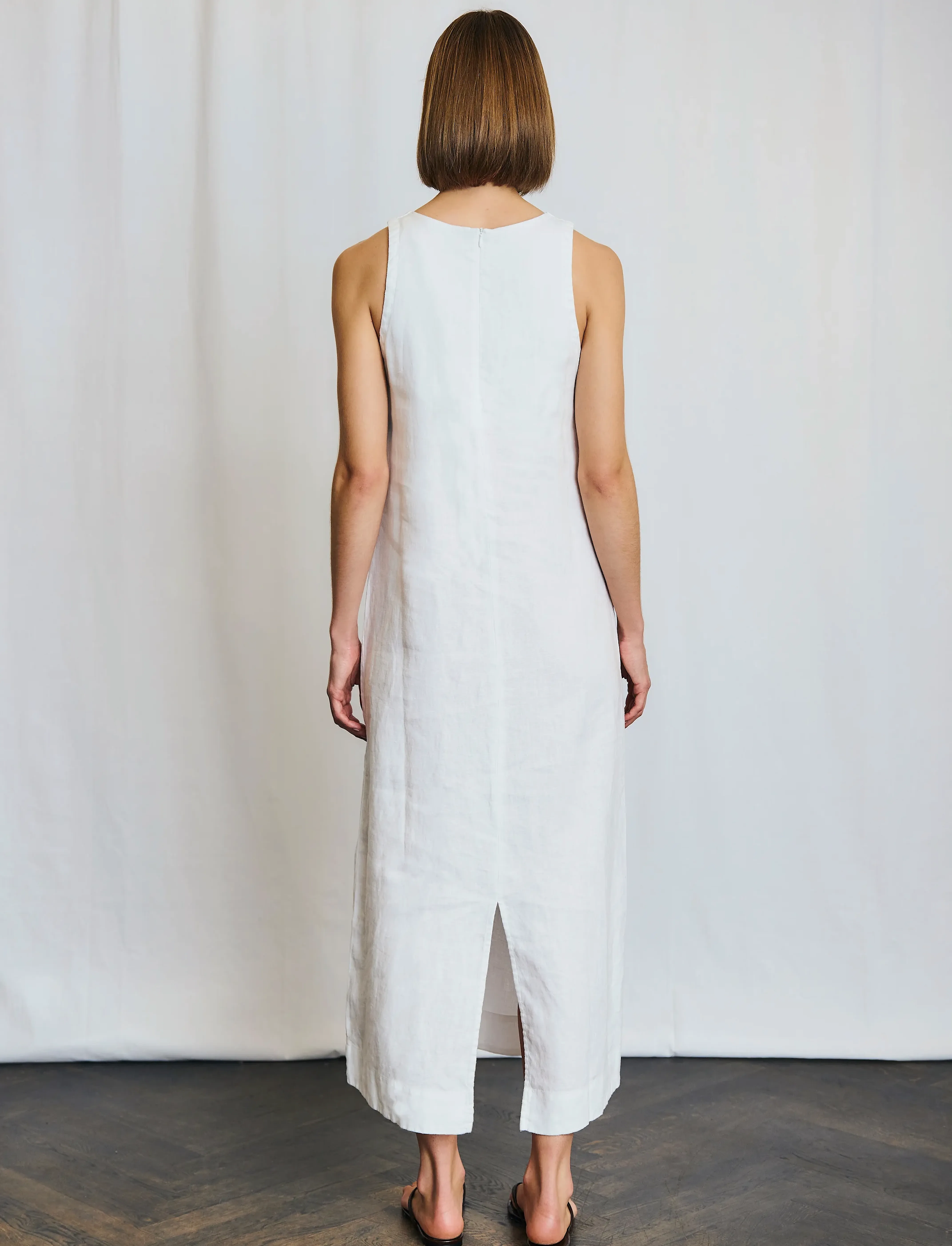 Bruun & Stengade - BS Aggeliki Dress - maxikleider - white - 3