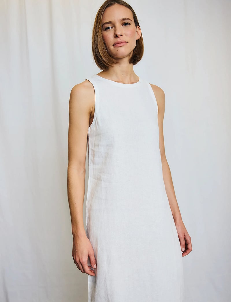 Bruun & Stengade - BS Aggeliki Dress - maxikleider - white - 4