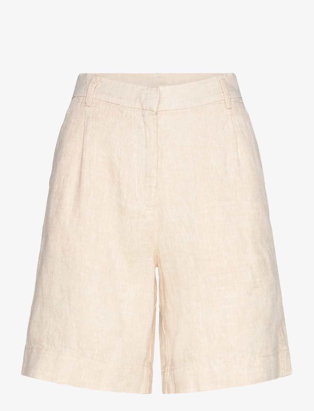 Bruun & Stengade - BS Eva Shorts - hørshorts - sand - 0